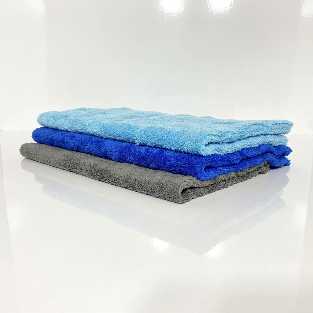 The Perfect plush 500 GSM Car Care Towel 10 pack